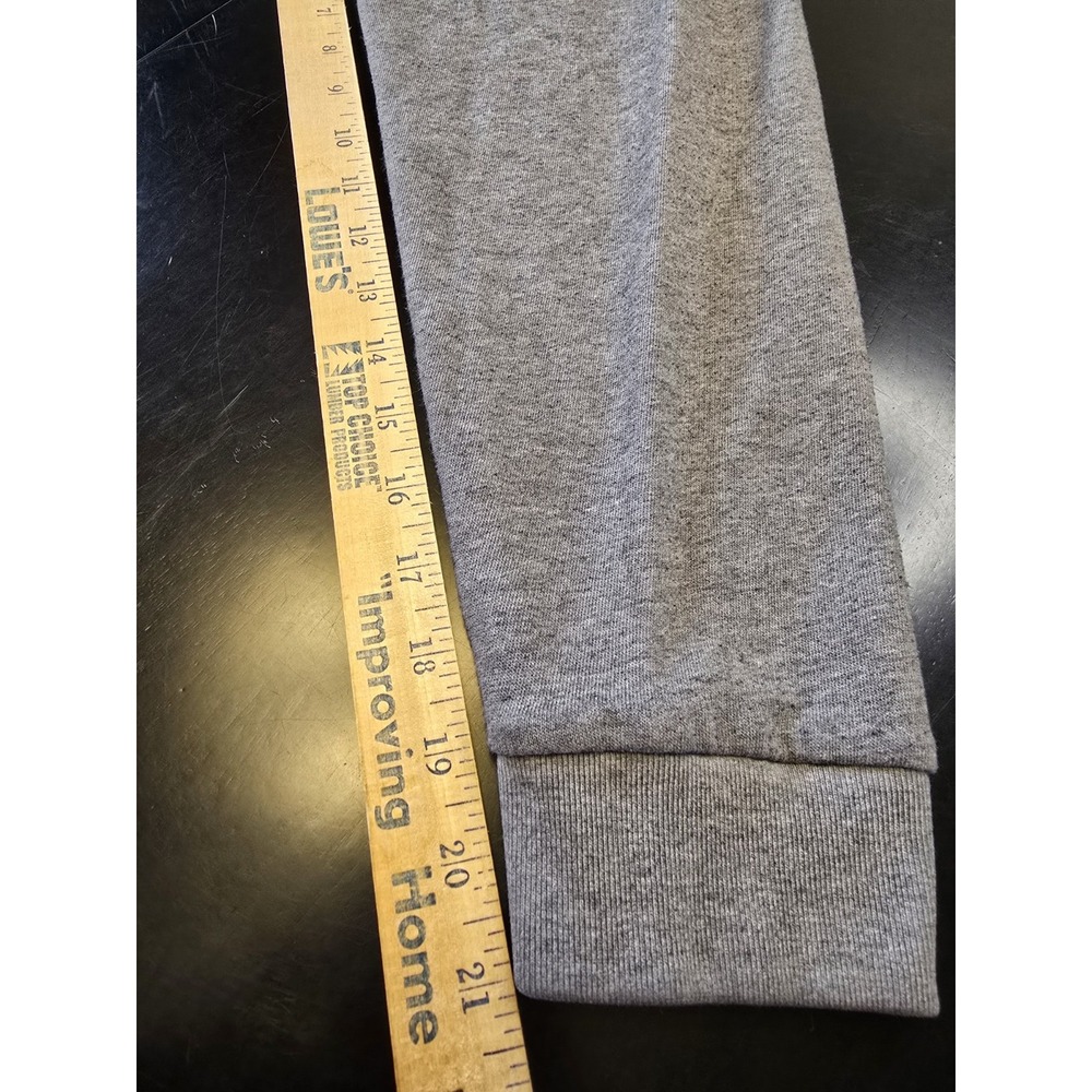 Victoria's Secret PINK Gray Quarter-Zip Pullover Sweatshirt - Large -‎ LOVE PINK - Picture 6 of 8